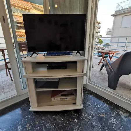 Juan-les-pins, Superbe Vue Grande Terrace Cuisine Separee Apartmán *