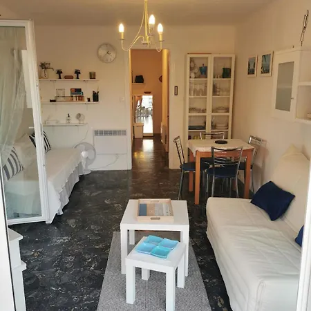 דירה Juan-les-pins, Superbe Vue Grande Terrace Cuisine Separee אנטיב