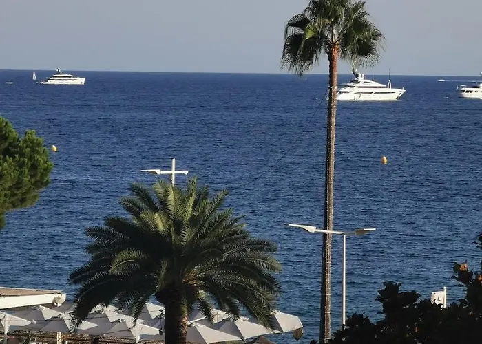 Juan-les-pins, Superbe Vue Grande Terrace Cuisine Separee