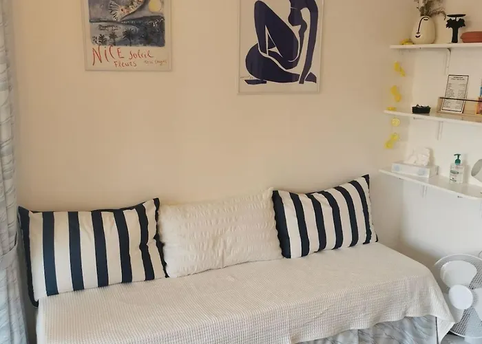 דירה Juan-les-pins, Superbe Vue Grande Terrace Cuisine Separee *