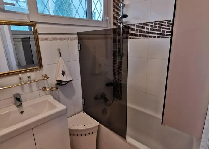 Juan-les-pins, Superbe Vue Grande Terrace Cuisine Separee דירה אנטיב